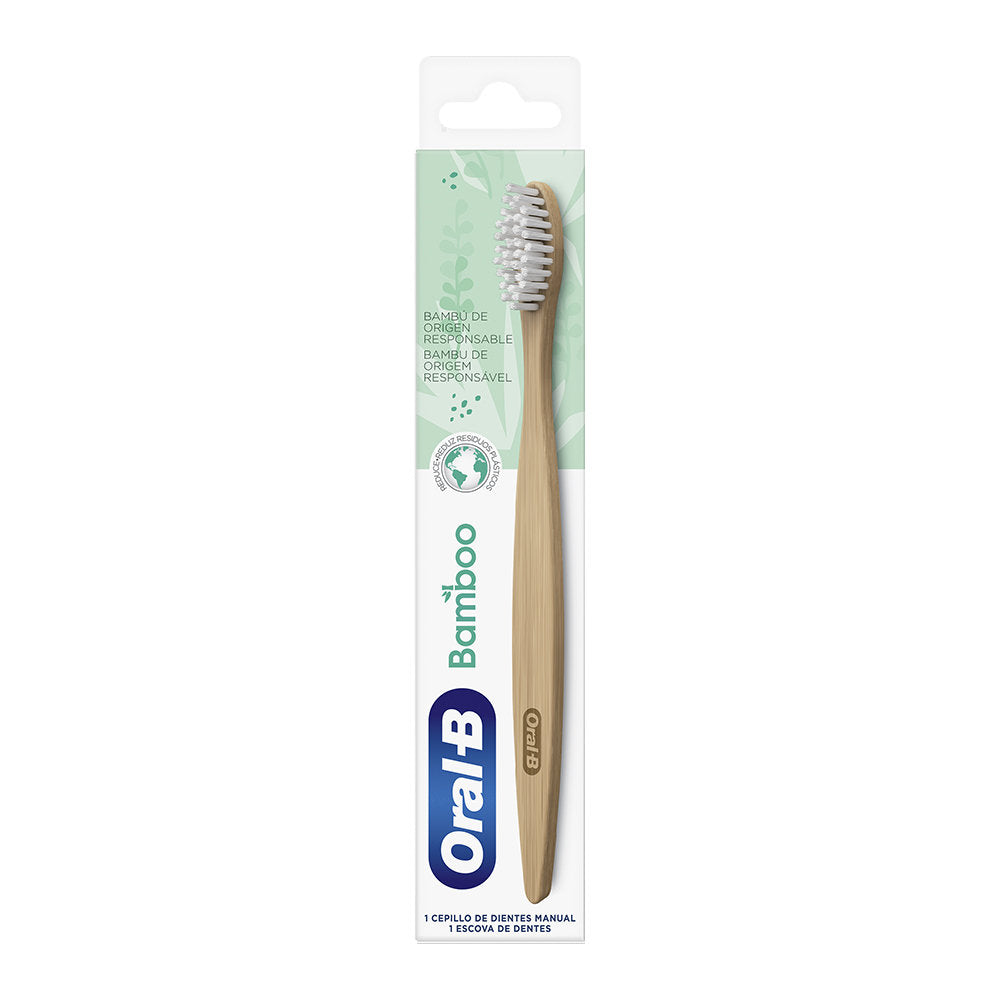 Escova de Dentes Oral-B Bamboo 1un