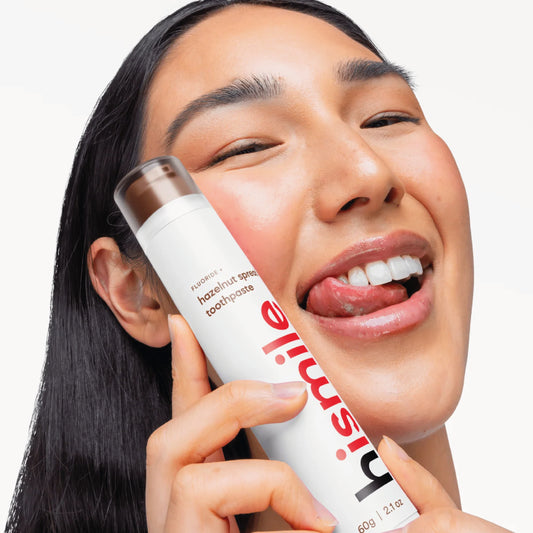 Hismile Toothpaste Hazelnut Spread - Pasta de Dentes com Flúor - 60 g