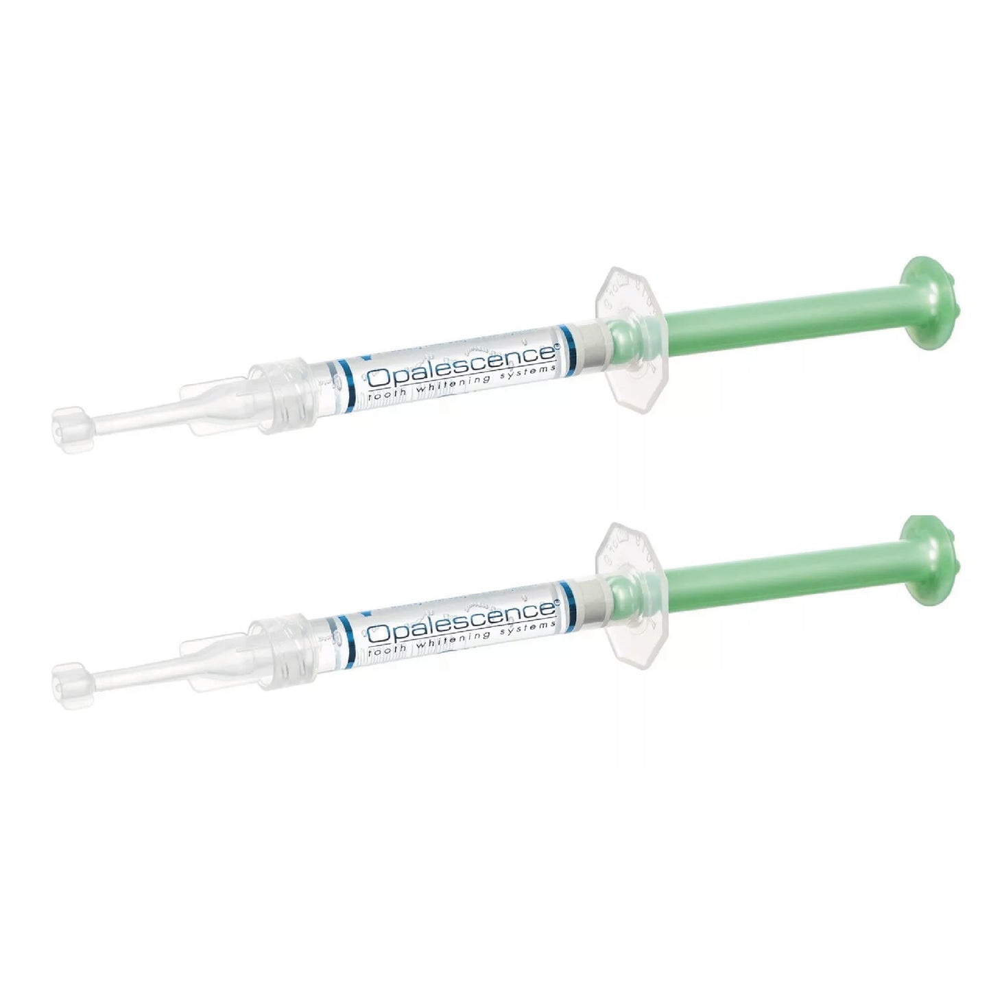 Kit de branqueamento dentario Opalescence com duas seringas PF 16%, perfeito para uso em casa.