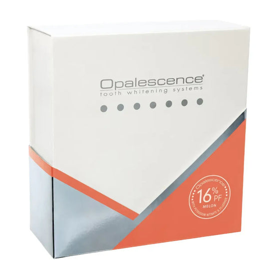 Home teeth whitening kit featuring Opalescence 16% Melon.