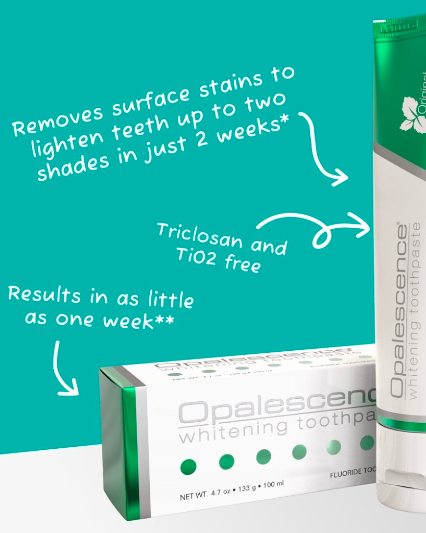 Image of a single pack of Opalescence Sensitivity Relief Cool Mint toothpaste