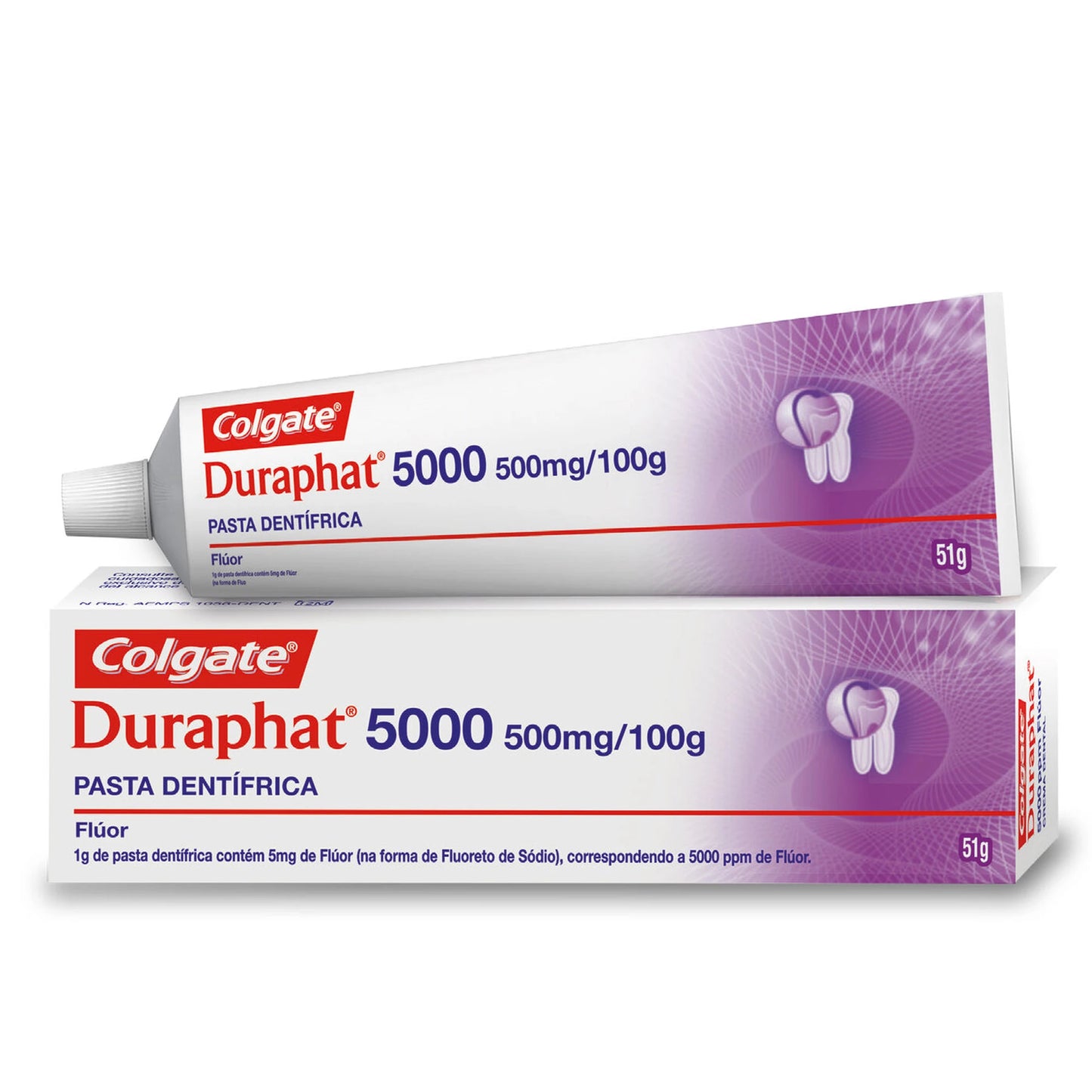 Pasta Dentífrica Colgate Duraphat 5000 ppm Flúor 51g