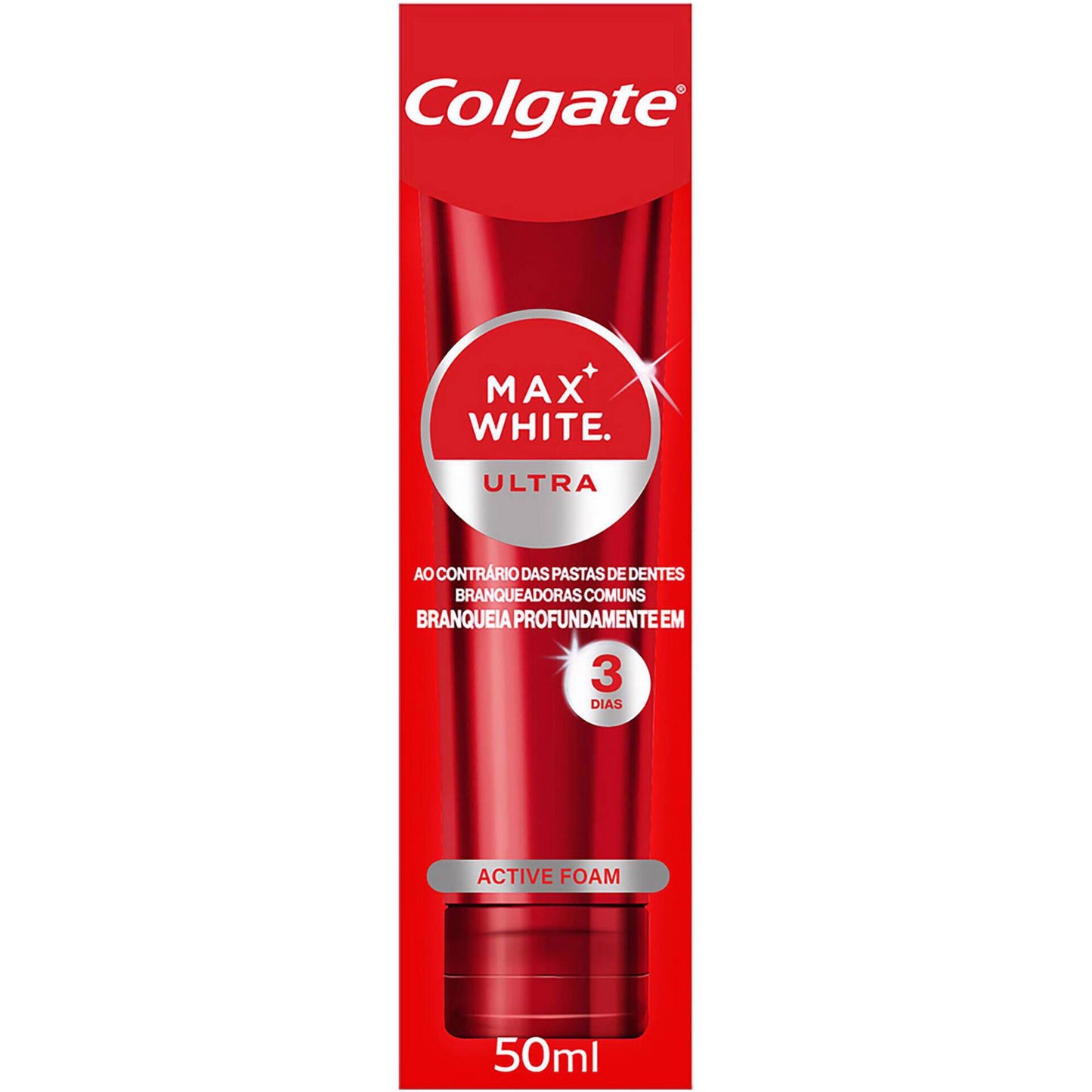 Colgate Max White Ultra Active Foam – Zahnweiß-Zahnpasta