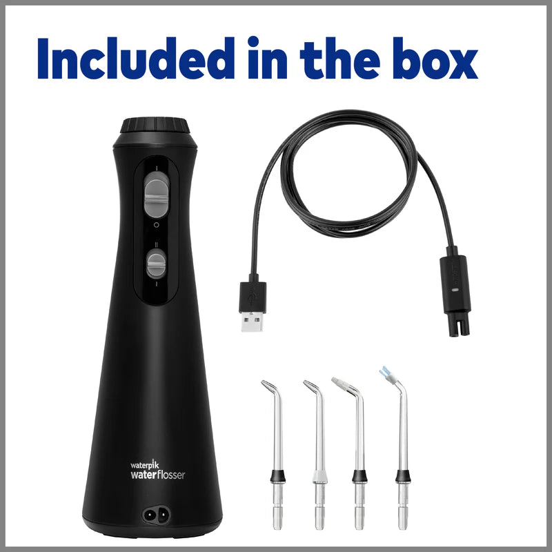 Waterpik Kabelloser Irrigator WP-490 Plus Schwarz