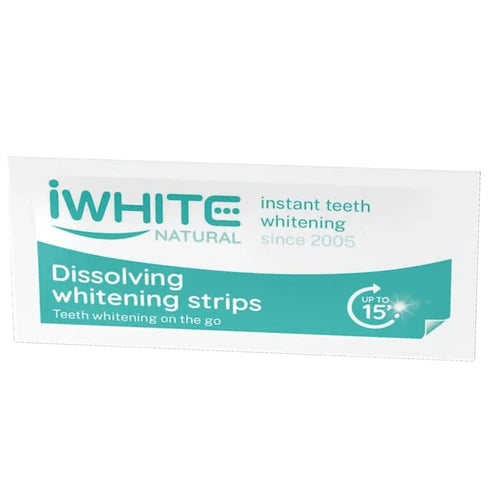 Tiras Branqueadoras IWHITE Natural Dissolving Teeth Whitening Strips - 28 unidades
