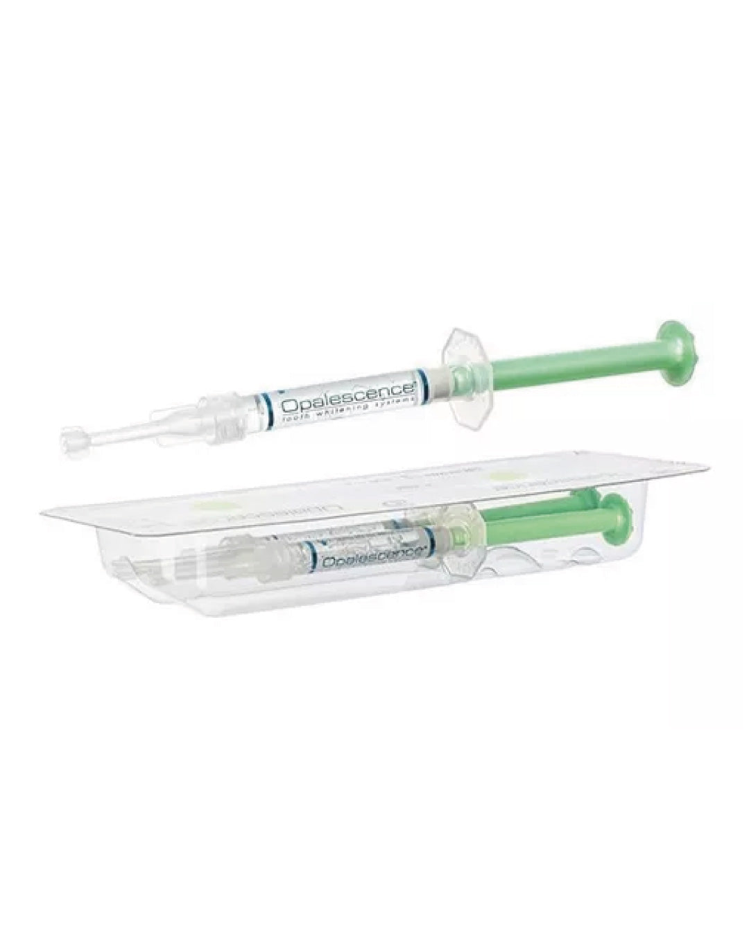 Kit de branqueamento dentario Opalescence com uma seringa PF 16%, ideal para iniciar tratamentos em casa.