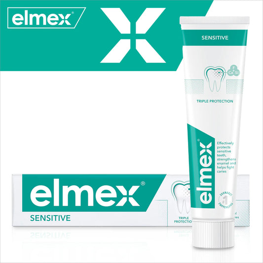 Elmex Sensitive – Alívio clínico para dentes sensíveis