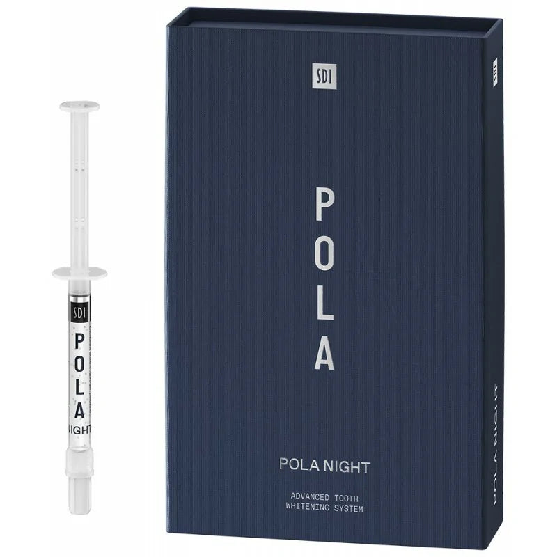 Kit branqueador Dentário Pola Night 16% | 4 Seringas 1.3g