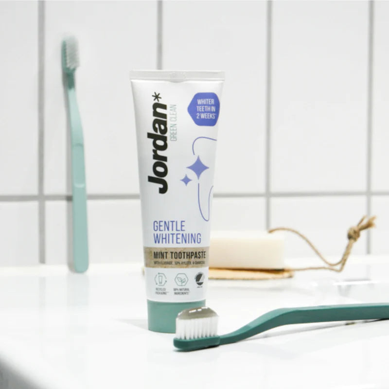 Jordan Green Clean Sanfte weiße Zahnpasta 75ml