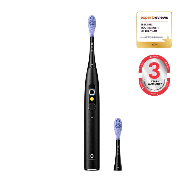 Escova de Dentes Elétrica OCLEAN X Ultra - Escova de dentes elétrica sónica inteligente com ecrã tátil e IA integrada