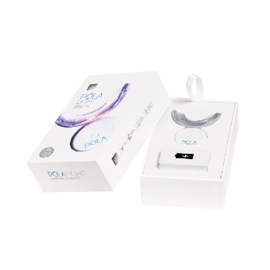 Kit branqueamento pola light led para dentes mais brancos