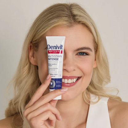 Whitening and anti-stain fluoride toothpaste - DENIVITI