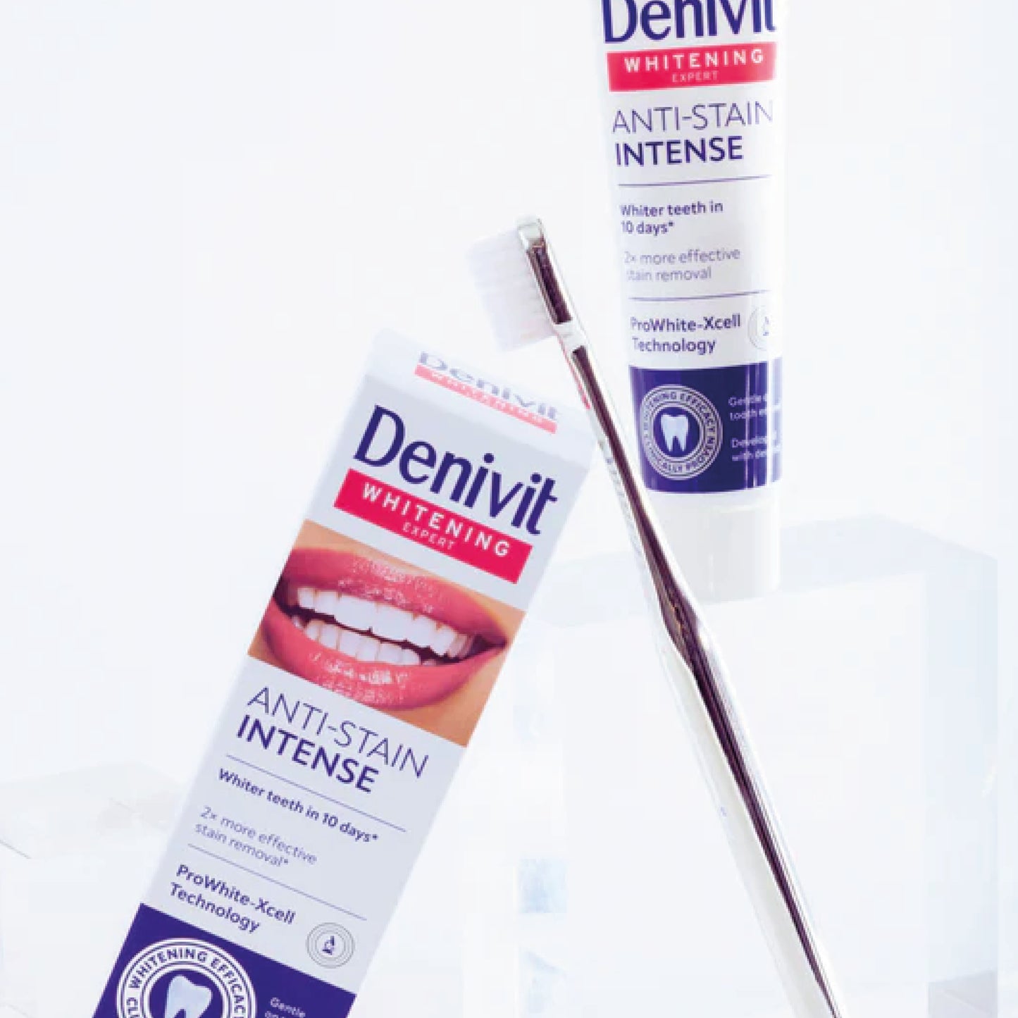 Whitening and anti-stain fluoride toothpaste - DENIVITI
