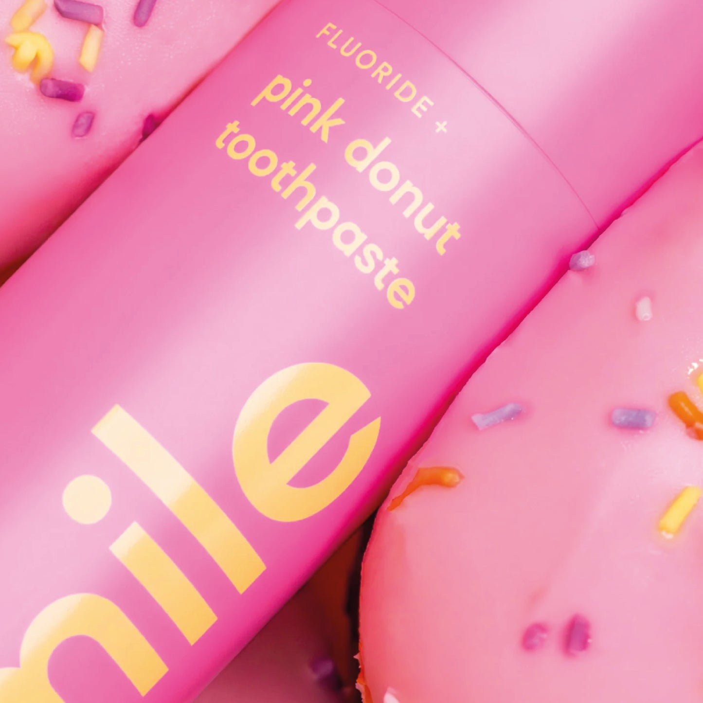 Hismile Toothpaste Pink Donut - Pasta de Dentes com Flúor - 60 g