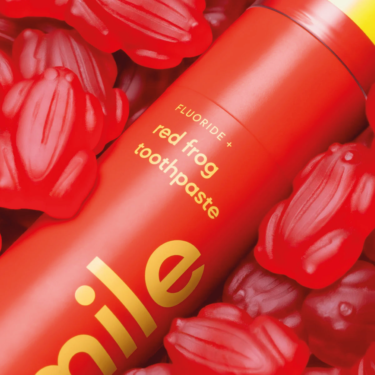 Hey Ren Toothpaste Hismile Toothpaste Red Frog - Fluoride Toothpaste - 60 g – Hey Whitening