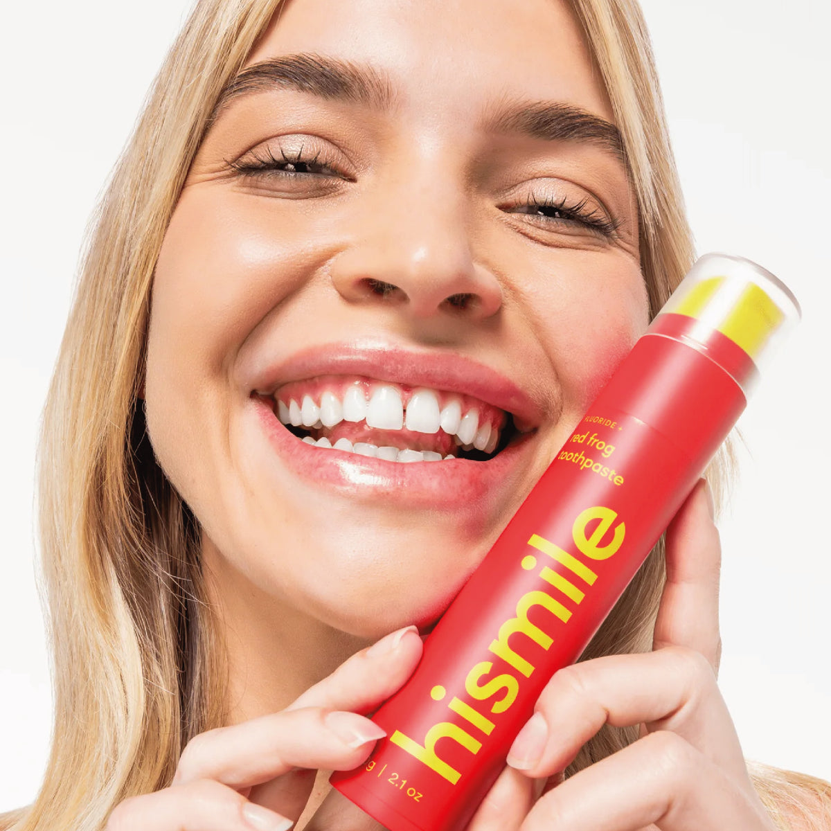 Hey Ren Toothpaste Hismile Toothpaste Red Frog - Fluoride Toothpaste - 60 g – Hey Whitening