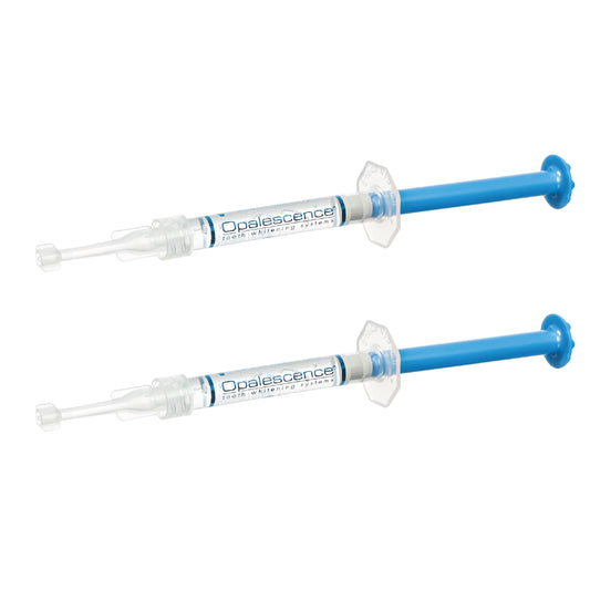 Kit de branqueamento dentario Opalescence com uma seringa PF 16%, ideal para iniciar tratamentos em casa.
