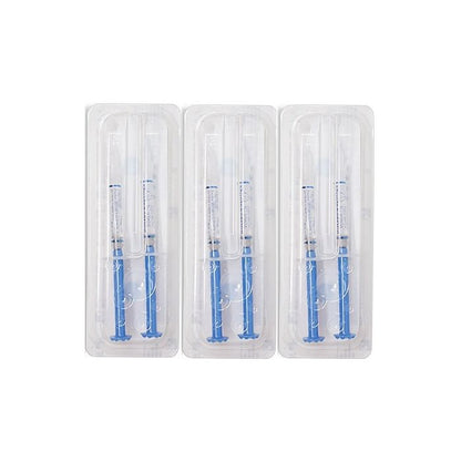 Kit de branqueamento dentario Opalescence PF 16% com seis seringas para tratamento domestico.

