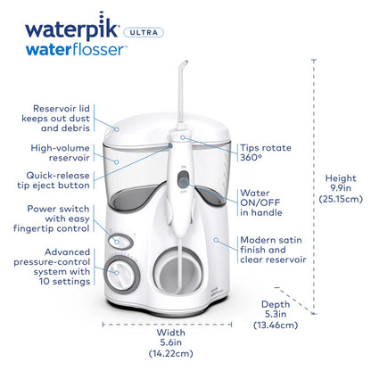 Irrigador Waterpik WP-100 Ultra Branco