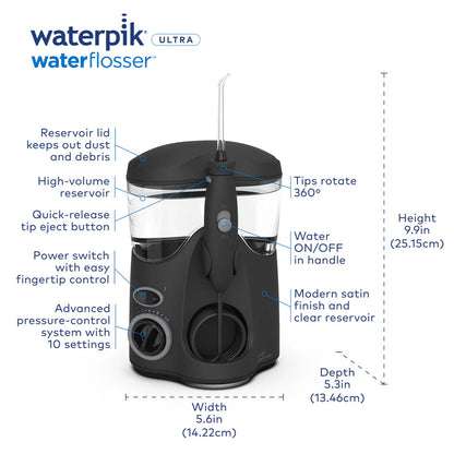 Irrigador Waterpik WP-112 Ultra Preto