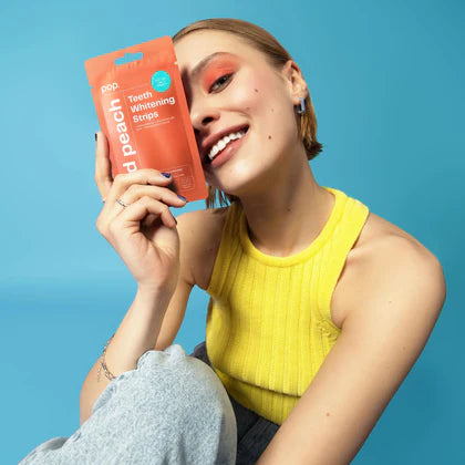 Wild Peach -Teeth Whitening Strips - pop.