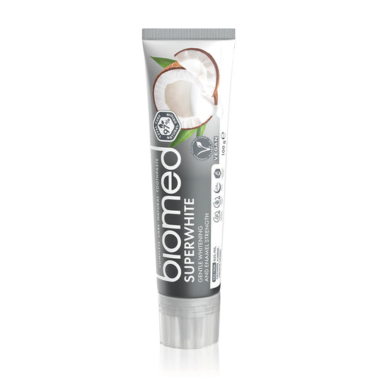 Pasta de Dentes Biomed Superwhite – Branqueadora Natural com Óleo de Coco – 100 g