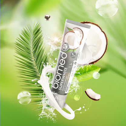 Biomed Superwhite Toothpaste – Natural Whitening with Coconut Oil – 100 g