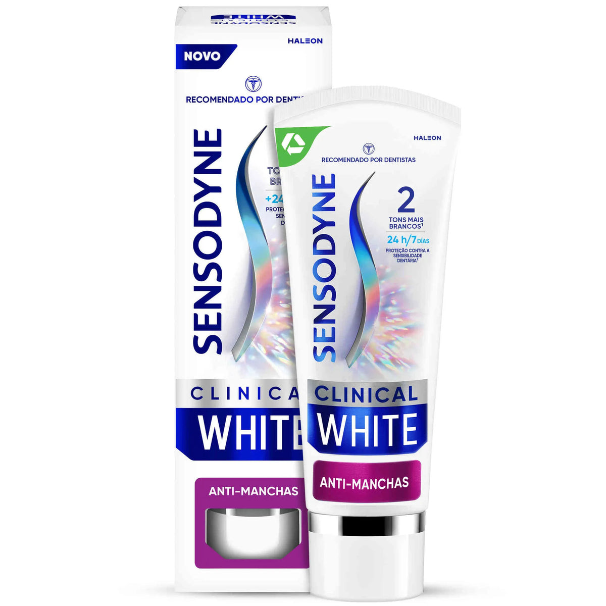 Clinical Toothpaste Clinical White Anti-Stain Toothpaste - Sensodyne - 75ml – Hey Whitening