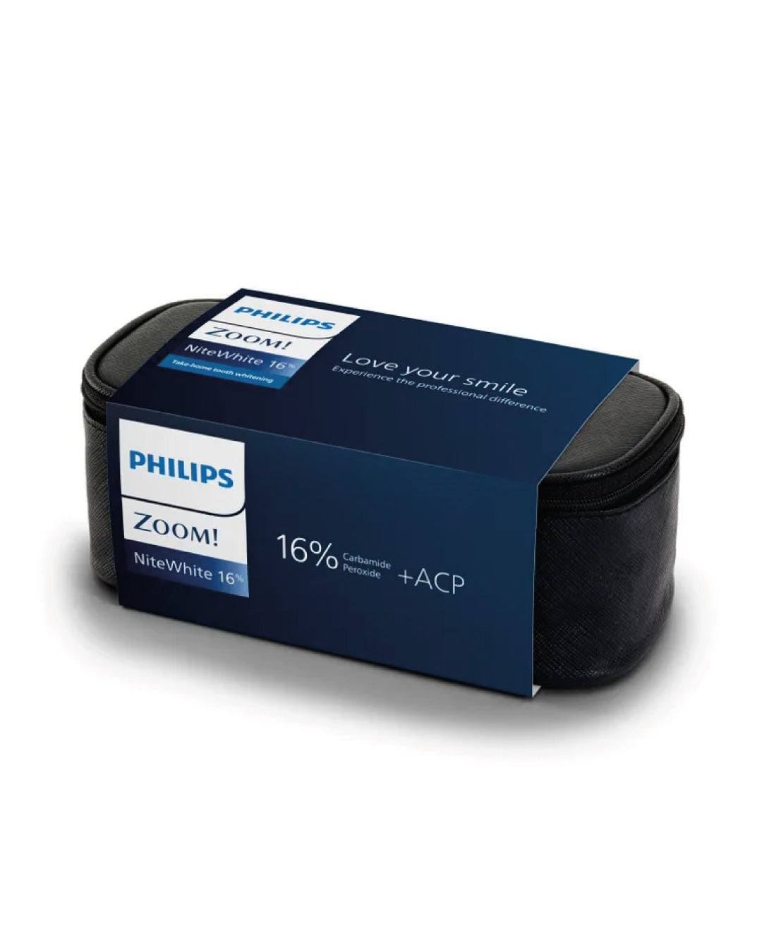 Philips Zoom Nite White 16% teeth whitening kit with six syringes for intensive treatment. Take-home whitening.