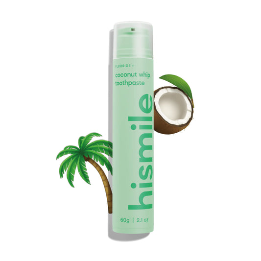 Hismile Toothpaste Coconut Whip - Pasta de Dentes com Flúor - 60 g