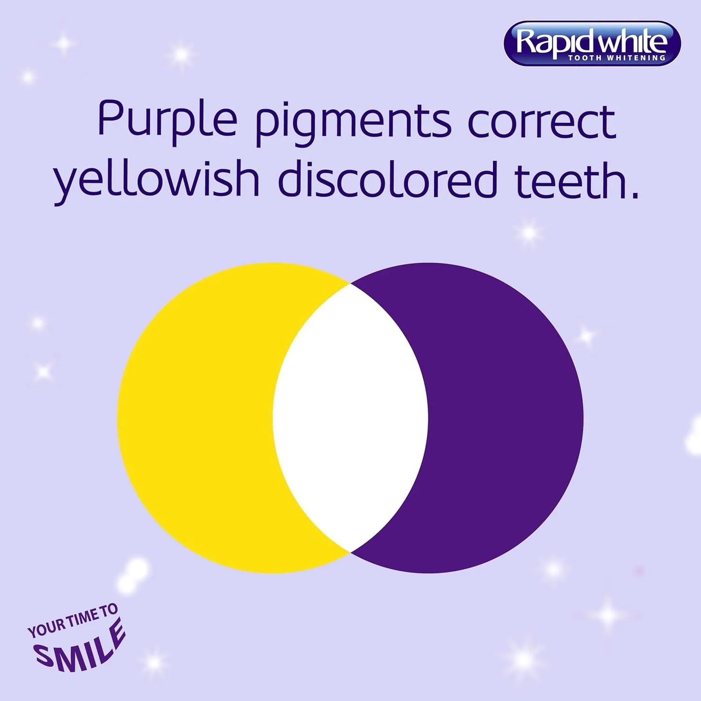 Rapid White Beauty White Color Correcting Toothpaste - 75 ml - Rapid White Tooth Whitening