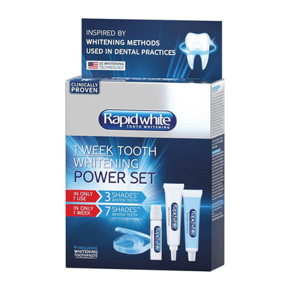 Rapid White Power Set Tooth Whitening Kit - Rapid White Tooth Whitening